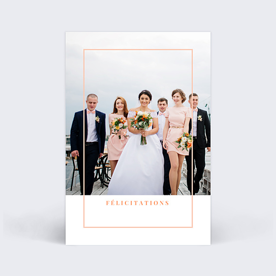 Félicitations Mariage Joli Filet
