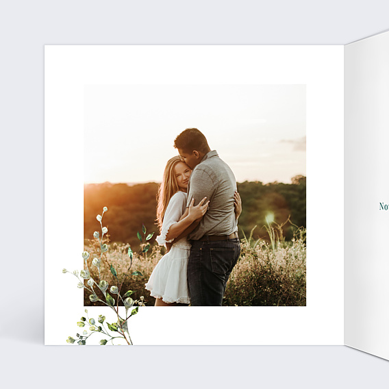 Félicitations Mariage Herbarium Mariage