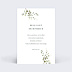 Félicitations mariage Herbarium