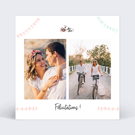 Félicitations Mariage Mariage Illustré
