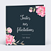 Félicitations Mariage Dark Peony