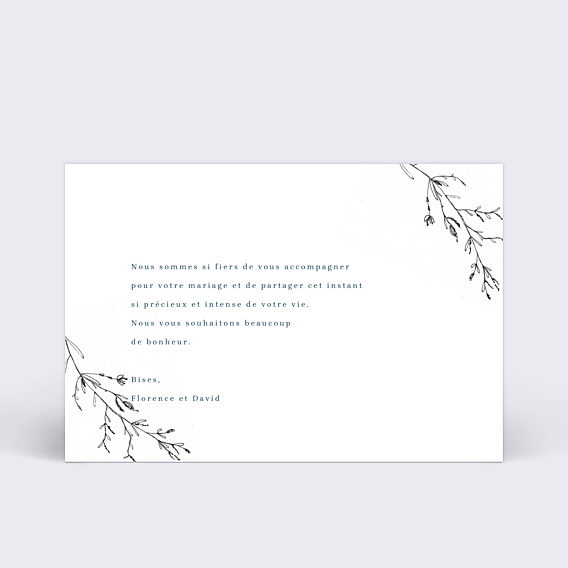 Félicitations Mariage Idylle Kaki