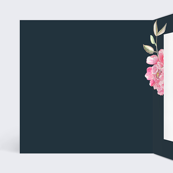 Félicitations Mariage Dark Peony