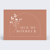 Félicitations Mariage Botanica