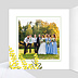 Carte félicitations mariage Mimosa Intérieur Gauche