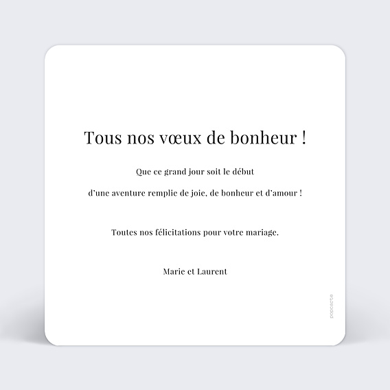 Félicitations Mariage Calligraphie