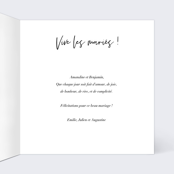 Félicitations Mariage Illustration Elégance