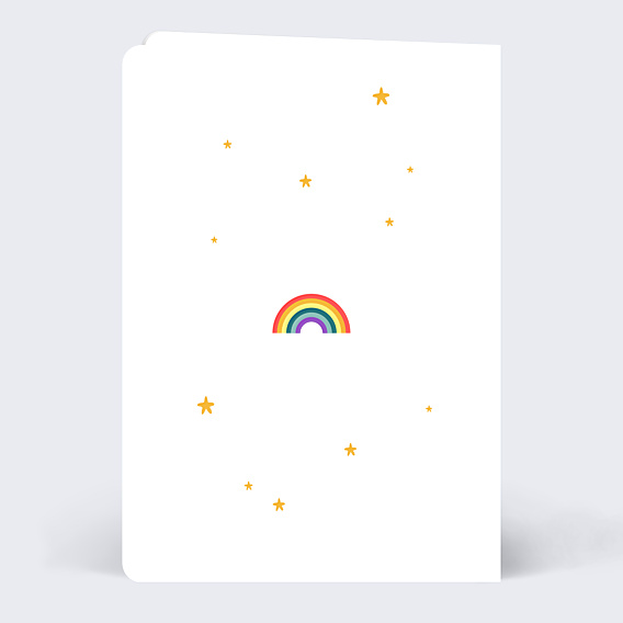 Félicitations Naissance Licorne et Fleurs