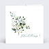 Carte félicitation naissance Herbarium Recto