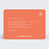 Carte félicitations naissance Arc en ciel coeur Verso