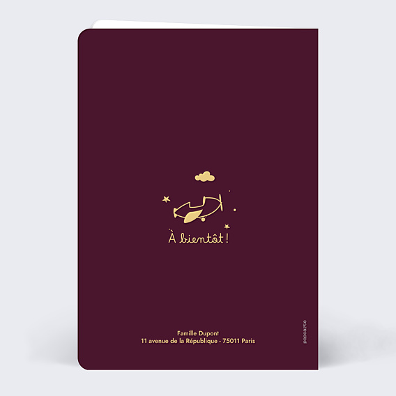 Félicitations Naissance Passeport