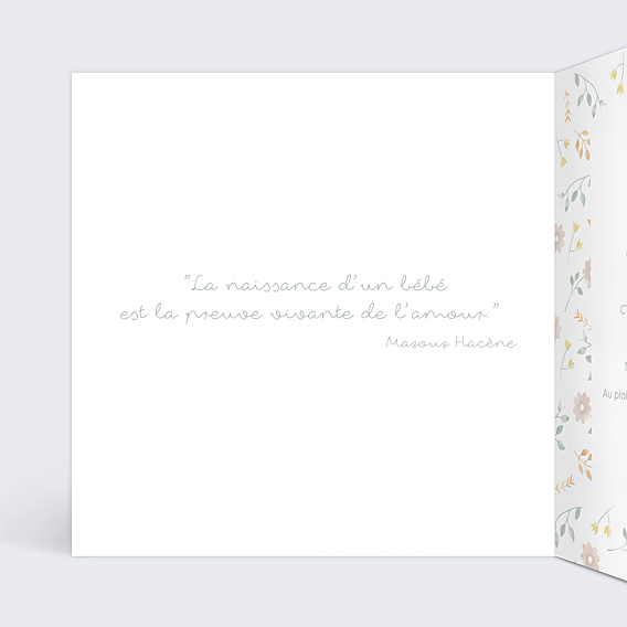 Félicitations Naissance Carolina