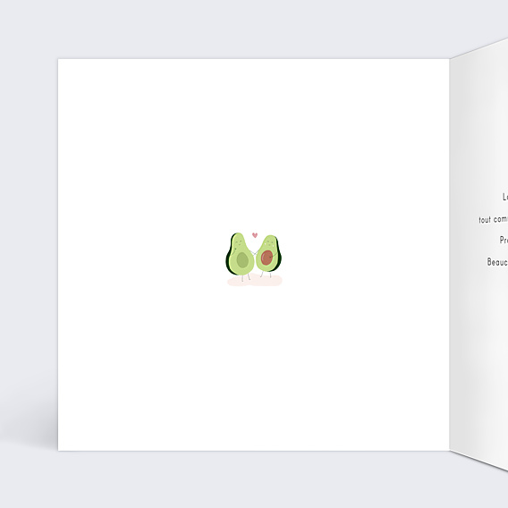 Félicitations Naissance Avocado Family