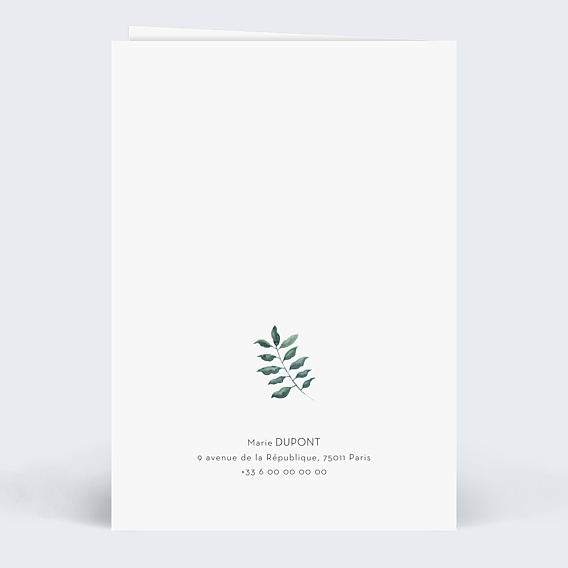 Félicitations Naissance Nature