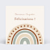Félicitations Naissance Arc-en-ciel