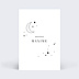 Carte félicitation naissance Constellation
