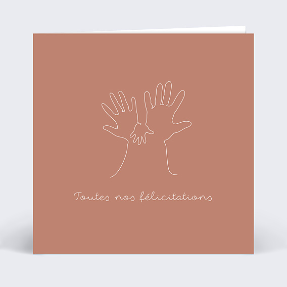 Félicitations Naissance Ligne d'Amour