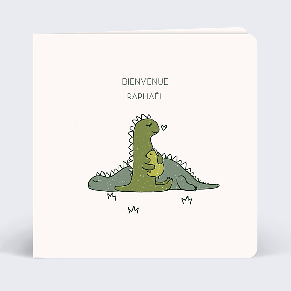 Félicitations Naissance Dinosaure