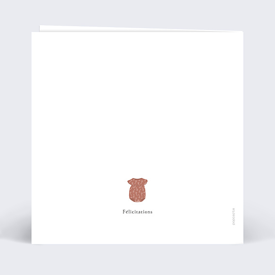 Félicitations Naissance Petits Vêtements Fille