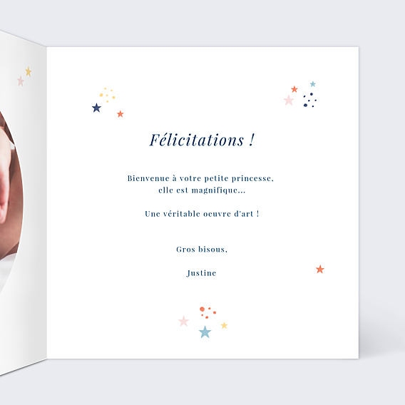 Félicitations Naissance Petites Étoiles