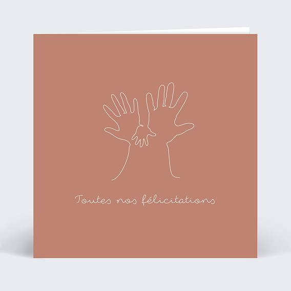 Félicitations Naissance Ligne d'Amour