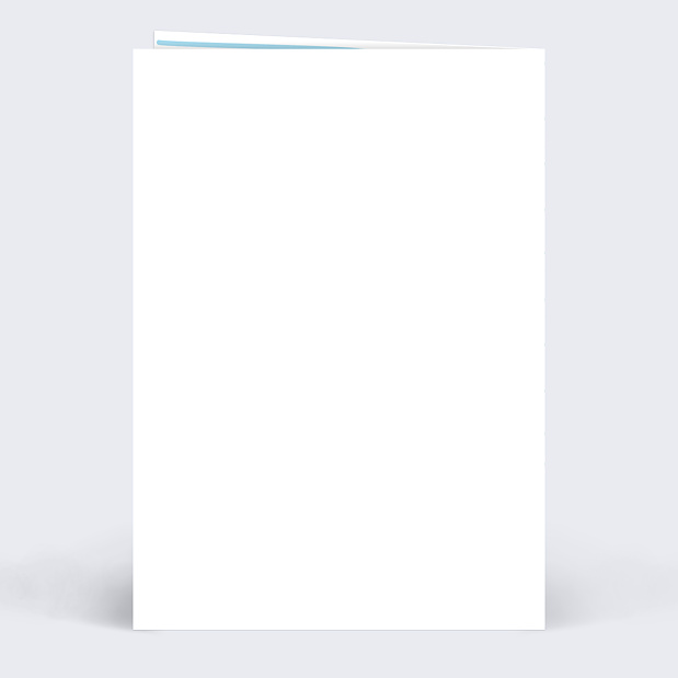 Carte félicitations naissance Famille Baleine Verso