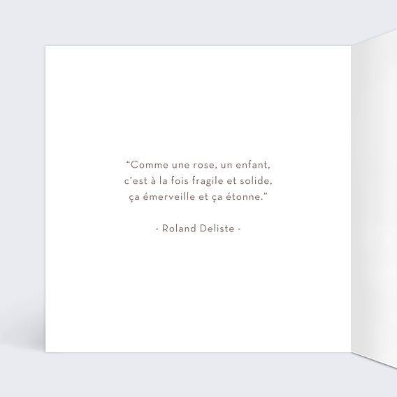 Carte félicitation naissance Jolis Rêves Intérieur Gauche