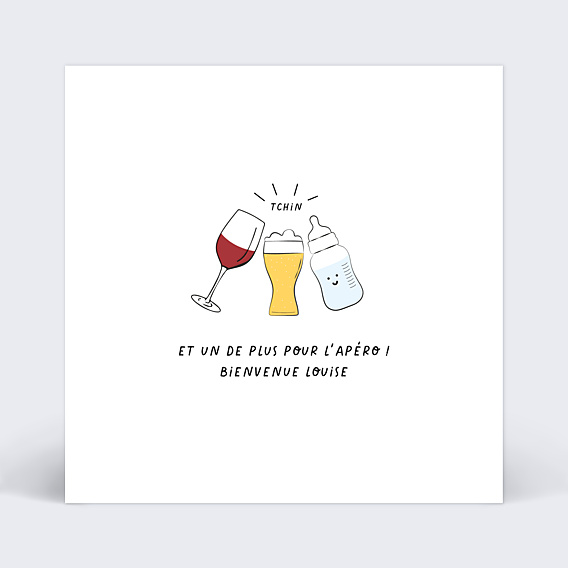 Félicitations Naissance Apéro