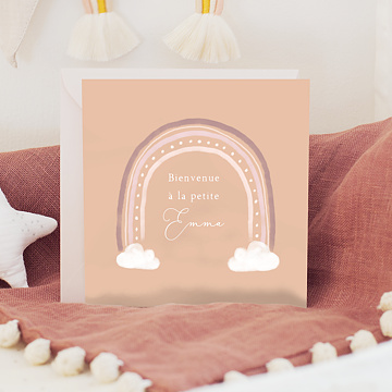 Félicitations Naissance Petit arc-en-ciel
