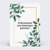 Carte félicitations naissance Nature Recto