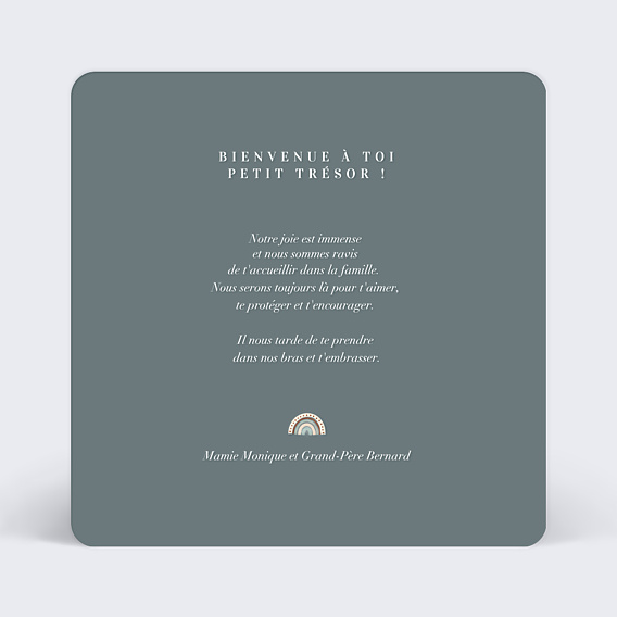 Félicitations Naissance Layette Myrtille