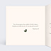 Carte félicitations naissance Petit Lion Intérieur Gauche