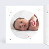 Carte félicitations naissance Petites Étoiles Intérieur Gauche