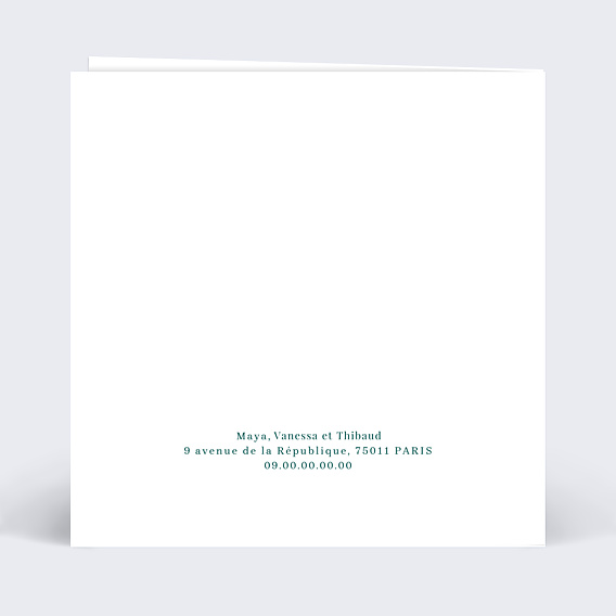 Félicitations Naissance Herbarium