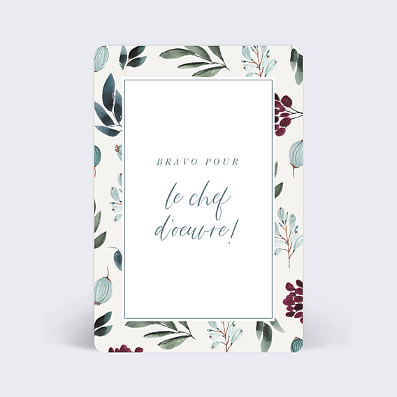 Félicitations Naissance Floral