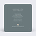 Carte félicitations naissance Layette Myrtille Verso