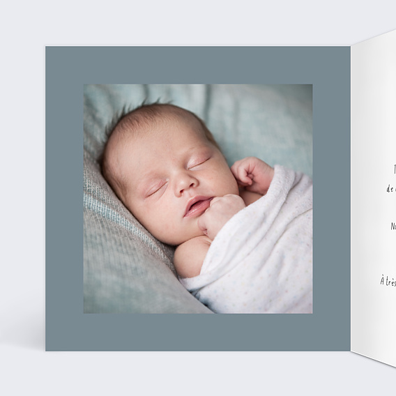 Carte félicitation naissance Koala Intérieur Gauche