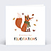 Félicitations Naissance Renard Automne