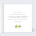 Carte félicitations naissance Avocado Family Intérieur Droit