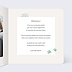 Carte félicitations naissance Jungle Secrète Intérieur Droit