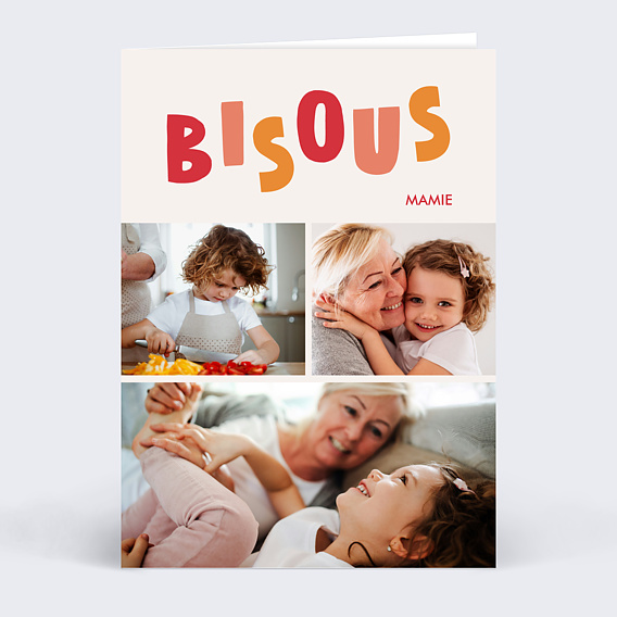 Fête des Grands-Mères Bisous bisous