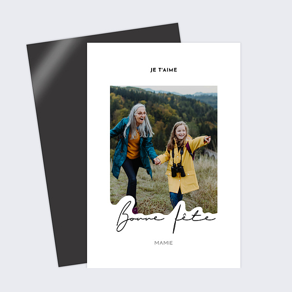 Carte fête des grands-mères Mots Doux