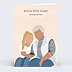 Fête des Grands-Mères Portrait en illustration minimaliste
