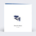 Carte fête des grands-mères Jardin Bleu Verso