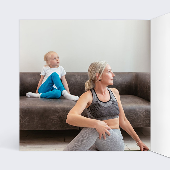 Carte fête des grands-mères Pop Liberty Intérieur Gauche