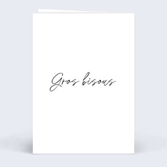 Carte fête des grands-mères Pêle-mêle Verso