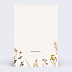 Carte fête des grands-mères Bouquet Fleurs Séchées Verso