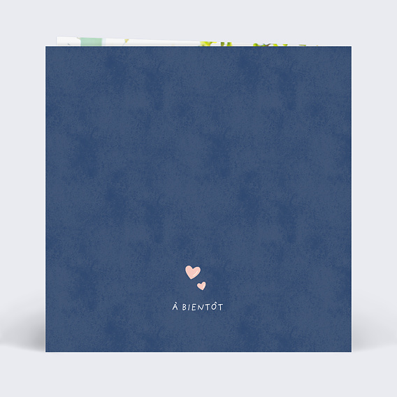 Carte fête des grands-mères Envolée d'Amour Verso