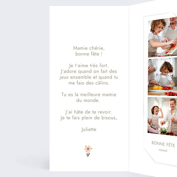 Fête des Grands-Mères Petites Fleurs