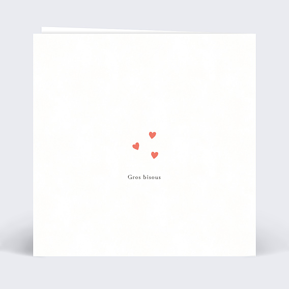 Carte fête des grands-mères Grand comme ça Verso